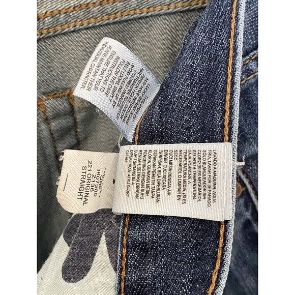 Lucky Brand Jeans Men's Tag 36x30 221 Original Straight Fit Measure 38x31 - Picture 8 of 8